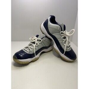 Nike Air Jordan 11 Retro Low “Georgetown” 528895-007 Size 11 Grey Mist Navy